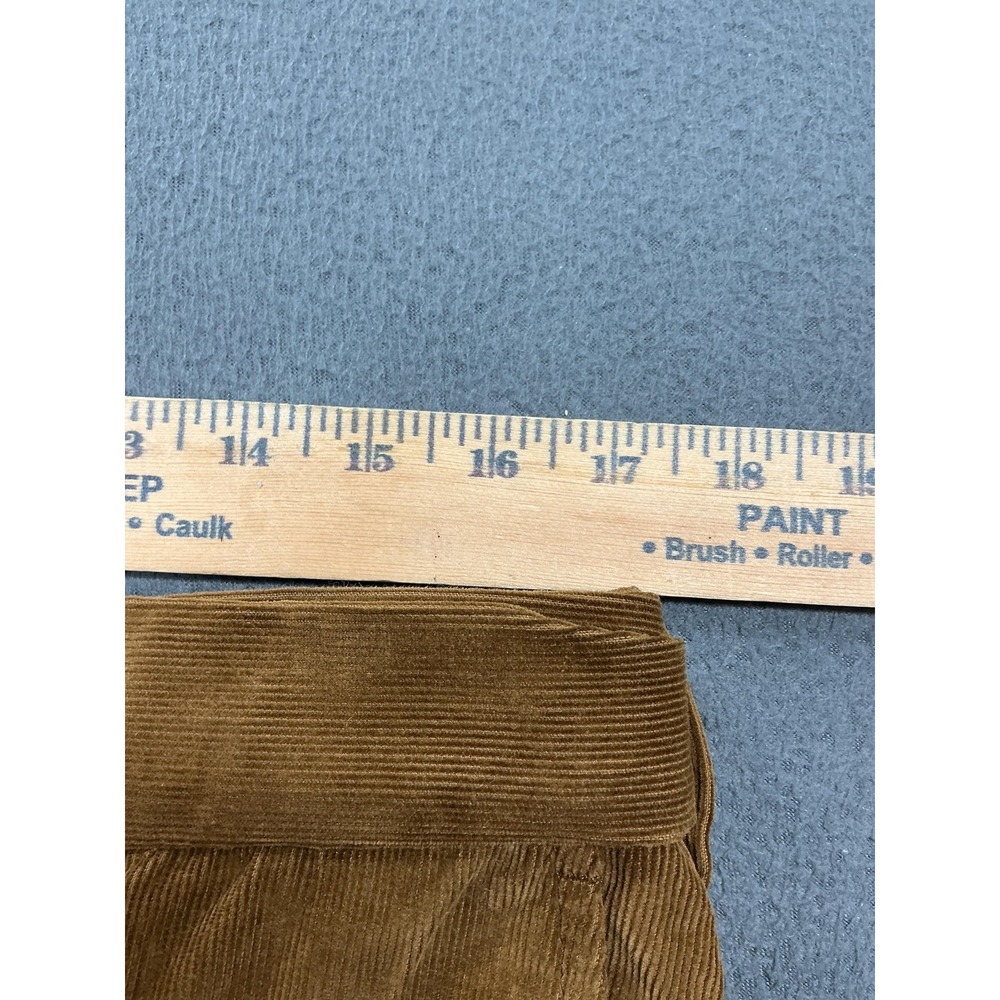 Lands' End Pants Mens 35x31 Brown Corduroy Traditional Fit Dress Trousers - Picture 6 of 12